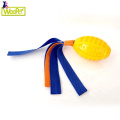 Rugby Shape Pet Toys Interactive Chew Teething toy interactive floating toy